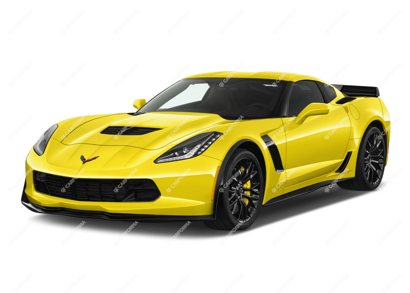 Ворсовые коврики на Chevrolet Corvette 2013 - 2020