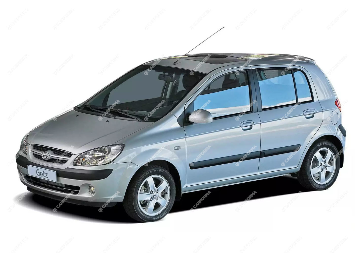 Ворсовые коврики на Hyundai Getz 2002 - 2011