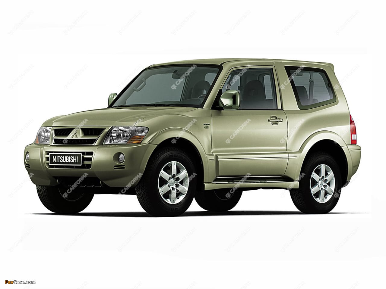 EVA коврики на Mitsubishi Pajero III 1999 - 2006