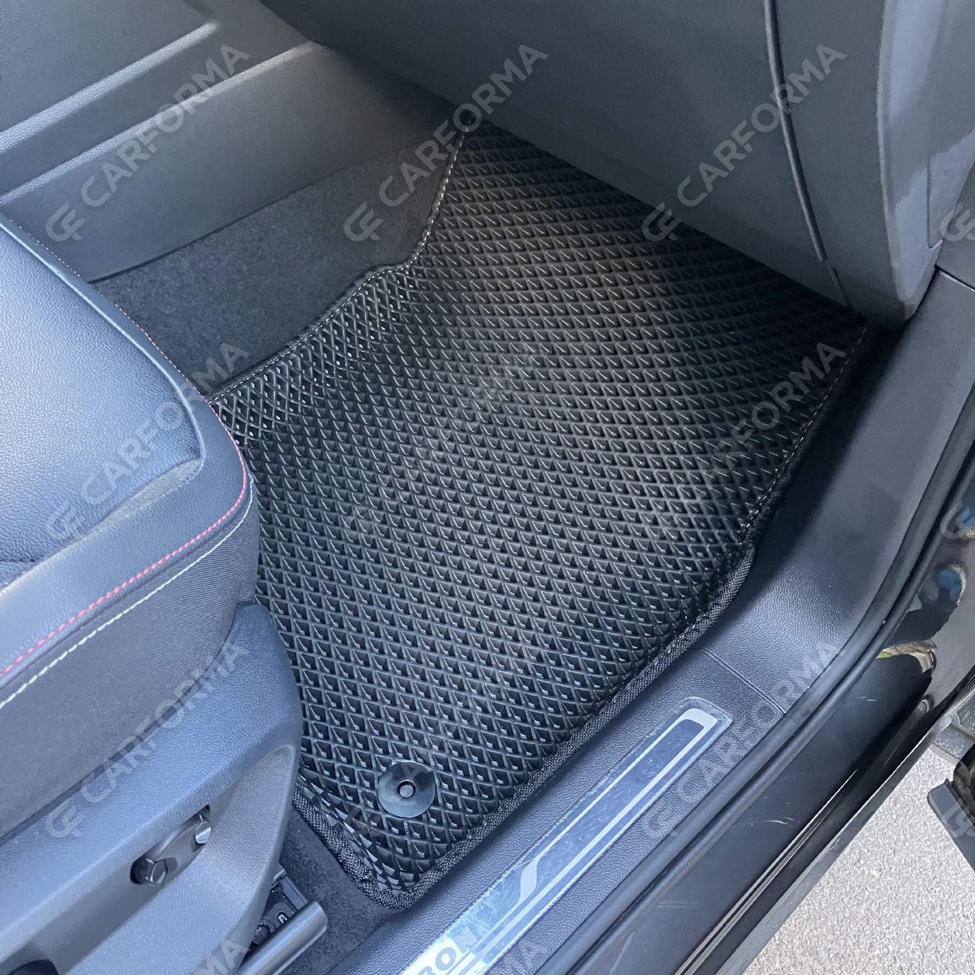 Водительские ворсовые коврики Volkswagen Tayron 2018&nbsp;-&nbsp;2026 в Нижнем Новгороде