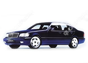 Коврики на Mercedes S (W140) 1991 - 1998