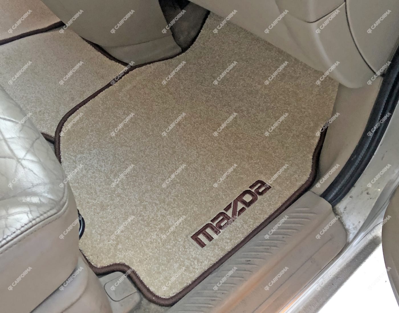 Ворсовые коврики на Mazda MPV II 1999 - 2006 в Нижнем Новгороде