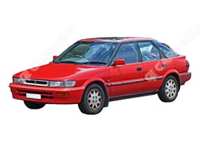 Коврики на Toyota Corolla (E9) 1987 - 1993