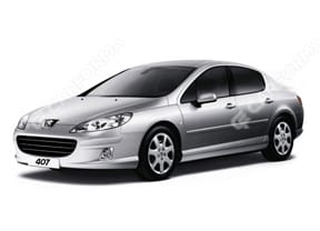 Коврики на Peugeot 407 2004 - 2011