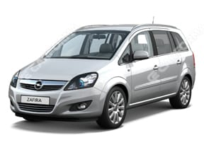 Коврики на Opel Zafira B 2005 - 2015