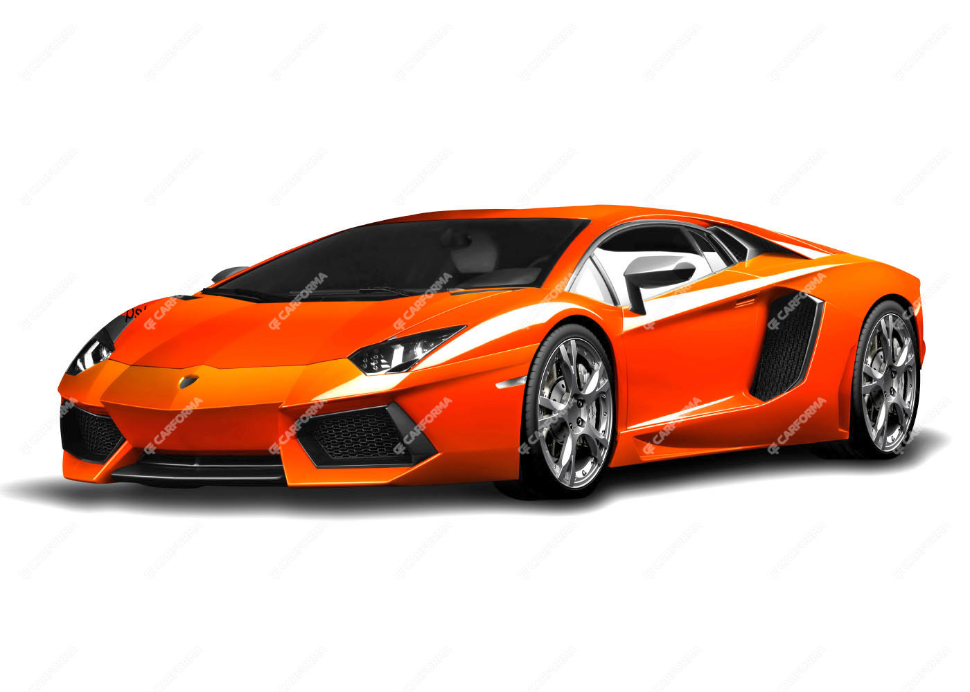 Ворсовые коврики на Lamborghini Aventador 2011 - 2022