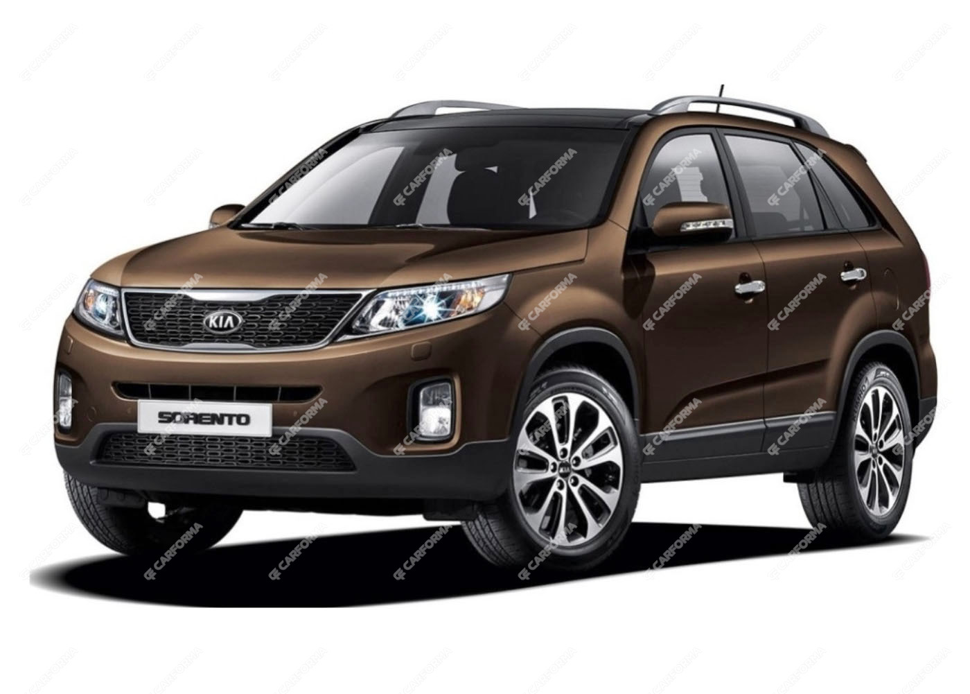 Коврики на KIA Sorento II рестайлинг 2012 - 2021