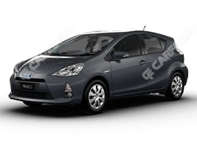 Коврики на Toyota Prius C 2011 - 2021