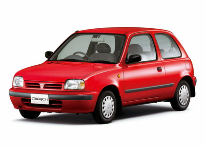 Ворсовые коврики на Nissan March (K11) 1992 - 2002 в Нижнем Новгороде