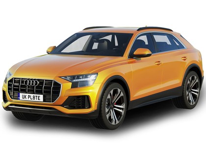 Ворсовые коврики на Audi Q8 2018 - 2025 в Нижнем Новгороде