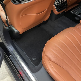 Ворсовые коврики на Mercedes S (W223, V223) 2020 - 2025 в Нижнем Новгороде