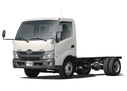 Ворсовые коврики на Hino 300 I широкая кабина 1999 - 2011 в Нижнем Новгороде