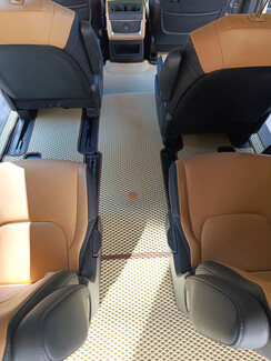 EVA коврики на KIA Carnival IV 9 мест 2020 - 2025 в Нижнем Новгороде