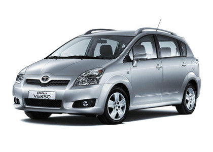 Ворсовые коврики на Toyota Corolla Verso 2004 - 2010 в Нижнем Новгороде