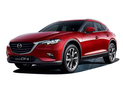 Ворсовые коврики на Mazda CX4 2016 - 2025 в Нижнем Новгороде