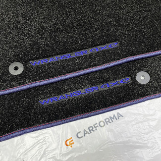 Ворсовые коврики на Jeep Wrangler (JL) 2017 - 2025 в Нижнем Новгороде