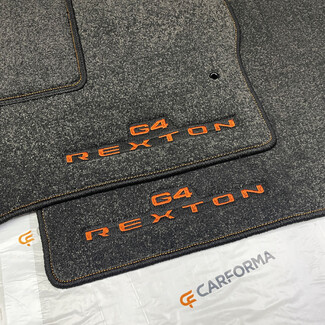 Ворсовые коврики на SsangYong Rexton IV 2017 - 2025 в Нижнем Новгороде