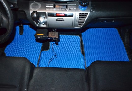 Ворсовые коврики на Honda FR-V 2004 - 2009 в Нижнем Новгороде