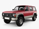 Ворсовые коврики на Nissan Patrol (Y60) 1987 - 1997 в Нижнем Новгороде