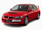 Коврики на Mitsubishi Lancer Evolution IX 2005 - 2007 в Нижнем Новгороде