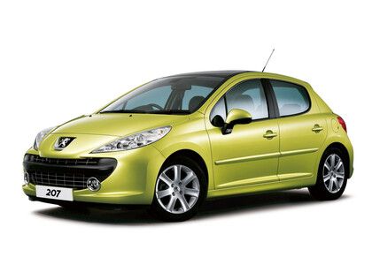 Ворсовые коврики на Peugeot 207 2006 - 2012 в Нижнем Новгороде