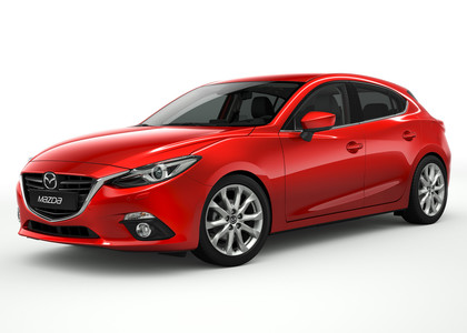 Ворсовые коврики на Mazda Axela III 2013 - 2019 в Нижнем Новгороде