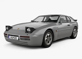 Ворсовые коврики на Porsche 944 1981 - 1991 в Нижнем Новгороде