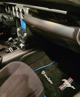 Ворсовые коврики на Ford Mustang VI 2013&nbsp;-&nbsp;2023 в Нижнем Новгороде