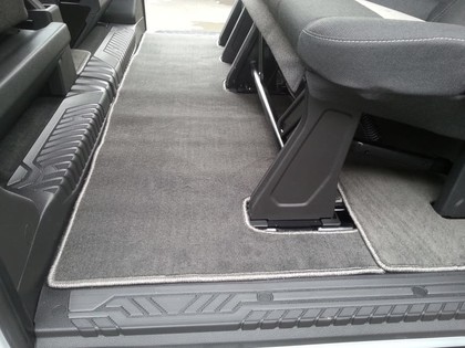 Ворсовые коврики на Ford Transit Custom 2012 - 2023 в Нижнем Новгороде