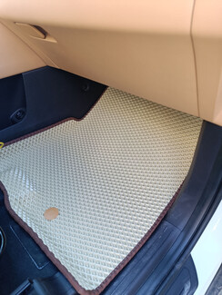 EVA коврики на KIA Carnival IV 7 мест без оттоманок 2020 - 2025 в Нижнем Новгороде