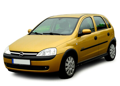 Ворсовые коврики на Opel Corsa C 2000 - 2006 в Нижнем Новгороде