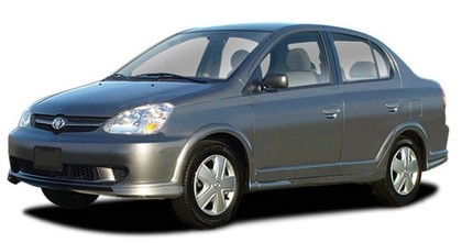 Ворсовые коврики на Toyota Echo 1999 - 2006 в Нижнем Новгороде