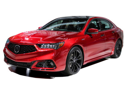 Ворсовые коврики на Acura TLX II 2020 - 2025 в Нижнем Новгороде