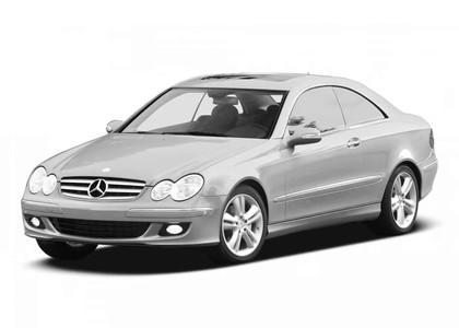Коврики на Mercedes CLK (C209) 2002 - 2009 в Нижнем Новгороде