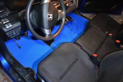 Ворсовые коврики на Honda FR-V 2004 - 2009 в Нижнем Новгороде