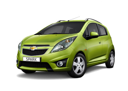 Ворсовые коврики на Chevrolet Spark III 2009 - 2023 в Нижнем Новгороде