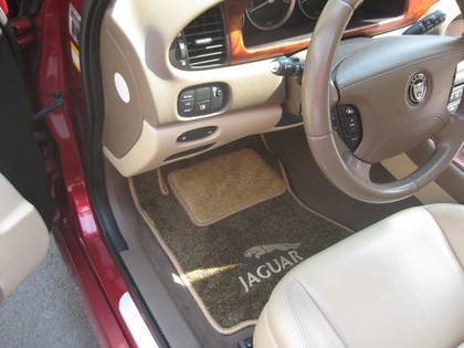Ворсовые коврики на Jaguar S-Type 1998 - 2008 в Нижнем Новгороде