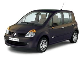 Ворсовые коврики на Renault Modus 2004 - 2012 в Нижнем Новгороде