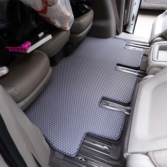 EVA коврики на KIA Carnival III 9 мест и 11 мест 2014 - 2021 в Нижнем Новгороде