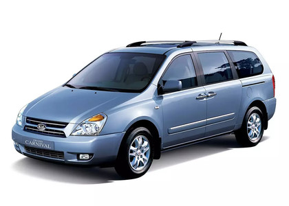 EVA коврики на KIA Carnival II 2006 - 2014 в Нижнем Новгороде