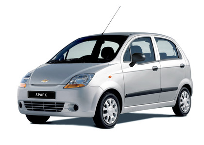 Ворсовые коврики на Chevrolet Spark II 2005 - 2010 в Нижнем Новгороде