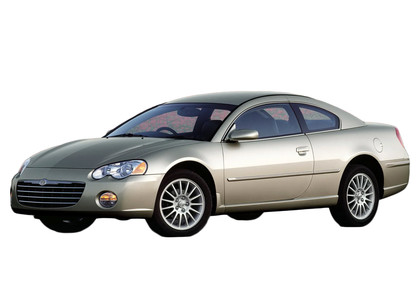 Ворсовые коврики на Chrysler Sebring II Coupe 2000 - 2006 в Нижнем Новгороде