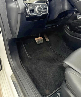 Ворсовые коврики на Mercedes A (W177) 2018 - 2026 в Нижнем Новгороде Ворсовые коврики на Mercedes A (W177) 2018 - 2026 в Нижнем Новгороде