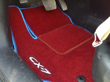 Ворсовые коврики на Mazda CX7 2006 - 2012 в Нижнем Новгороде