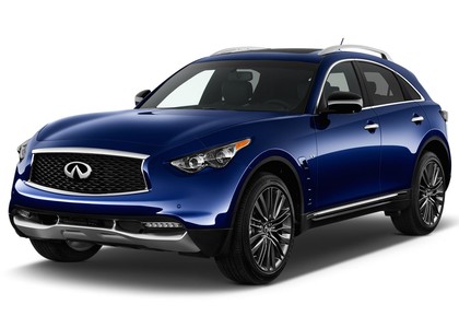 Ворсовые коврики на Infiniti QX70 2013 - 2019 в Нижнем Новгороде