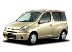 Ворсовые коврики на Toyota Yaris Verso 1999 - 2006 в Нижнем Новгороде
