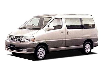 Ворсовые коврики на Toyota Grand Hiace 1999 - 2002 в Нижнем Новгороде
