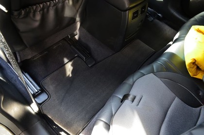 Ворсовые коврики на Infiniti QX70 2013 - 2019 в Нижнем Новгороде